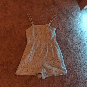 Cute Tillys light blue romper